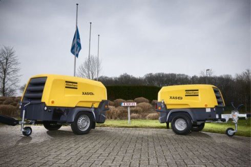 Sprężarka śrubowa przewoźna Atlas Copco XAS 68 Kd6